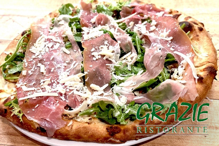 A pizza